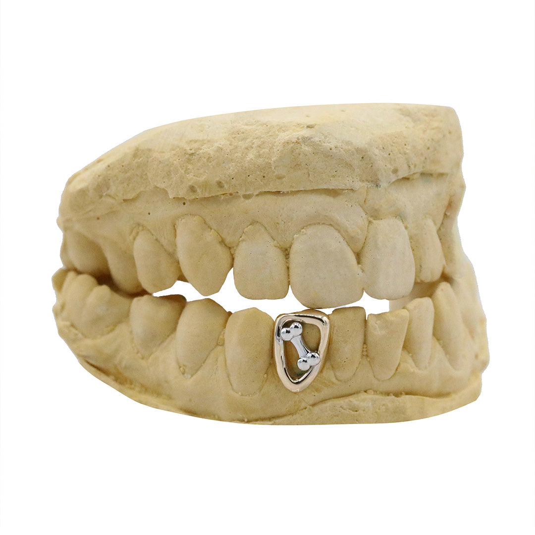 Two tone grillz on sale