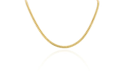 14kt yellow gold Miami Cuban Chain