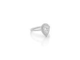 Pear Shape diamond ring
