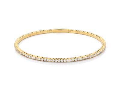 Diamond Flex Bangle 2 pointer