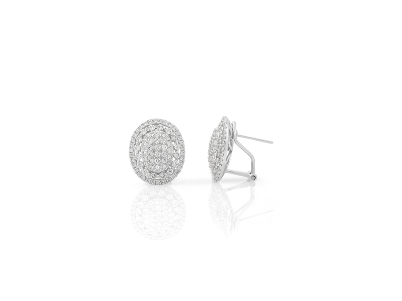 Oval Diamond Fancy Earrings