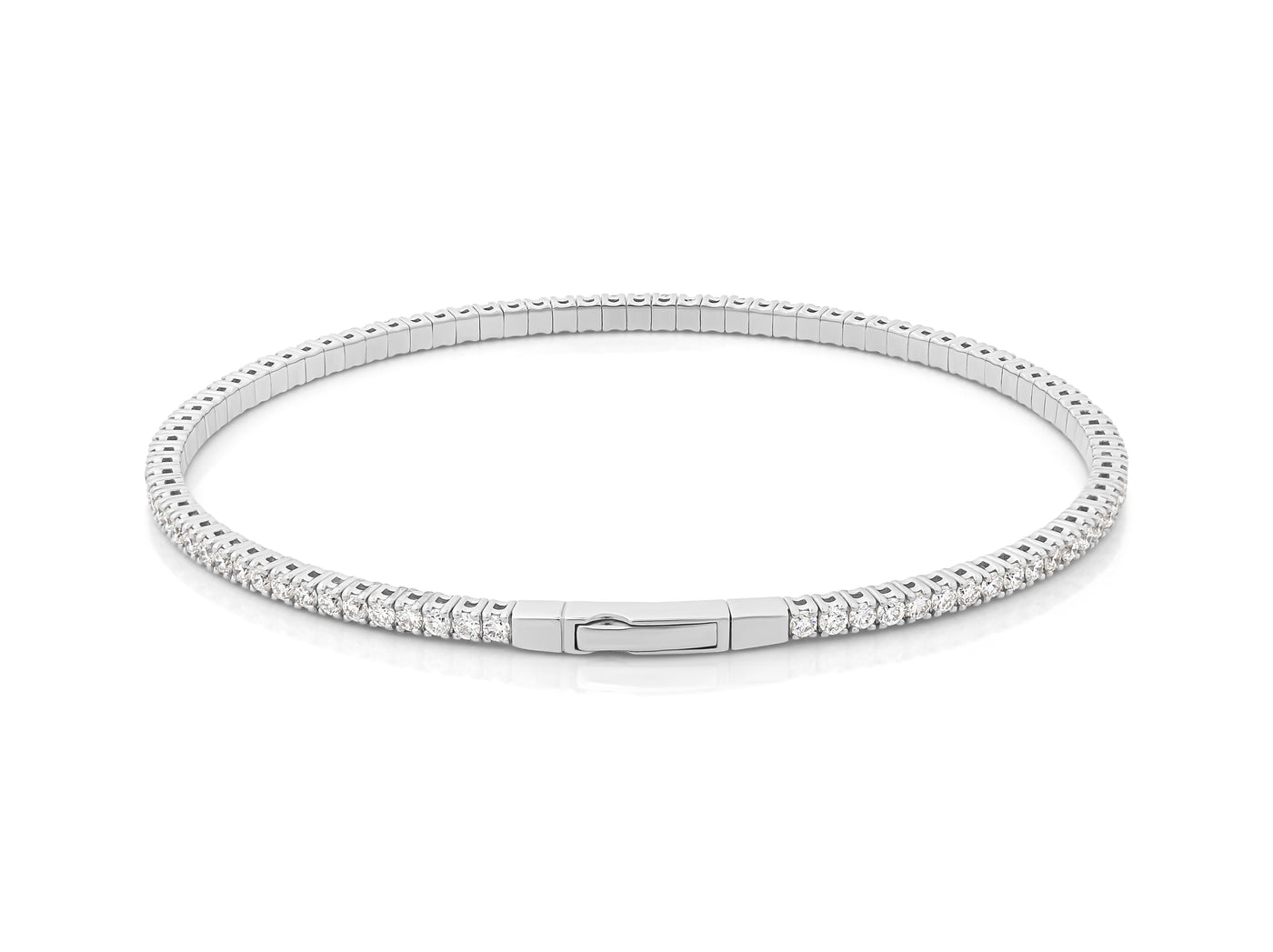 Diamond Flex Bangle 2 pointer