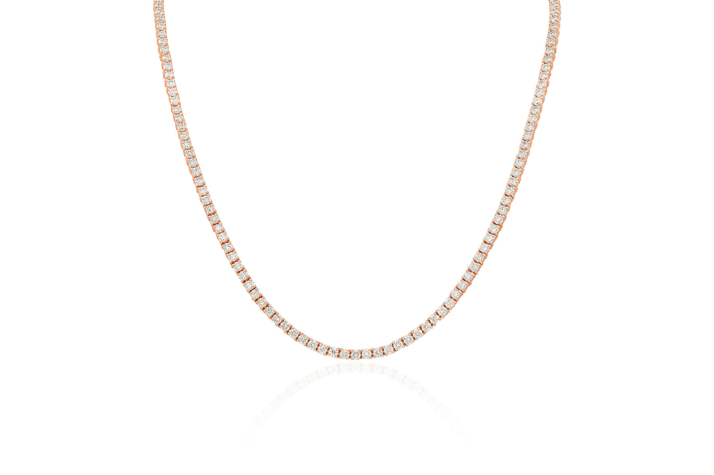 Rose Gold Tennis Chain