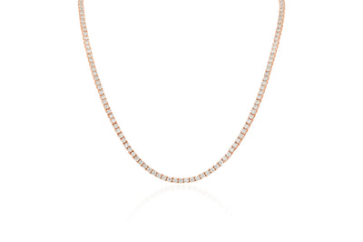 Rose Gold Tennis Chain