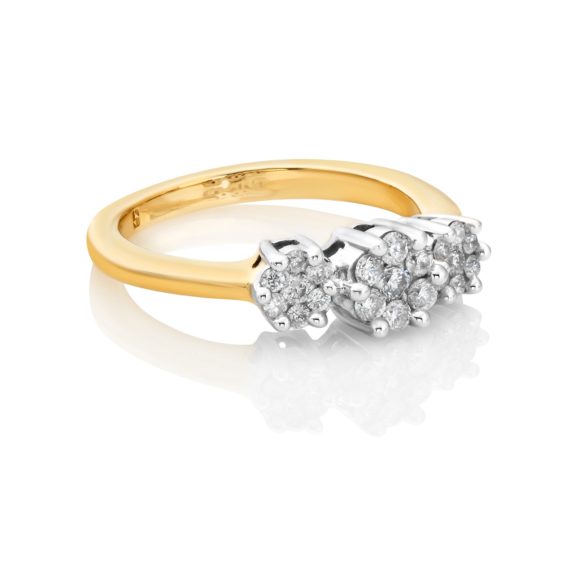 Past - Present - Future Cluster Ring