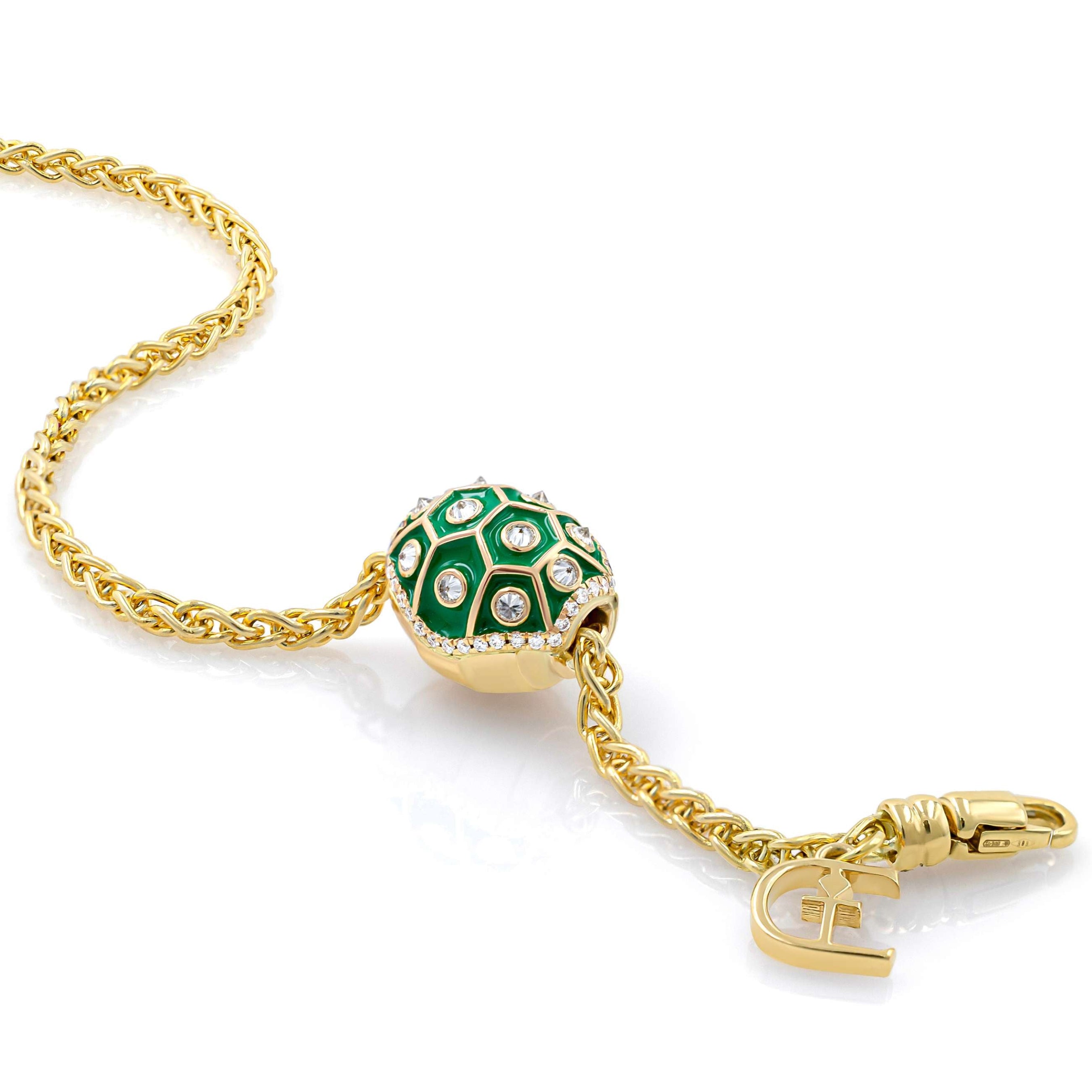 Sliding Bowser Shell Bracelet
