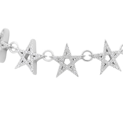 5 Point Star Link Bracelet