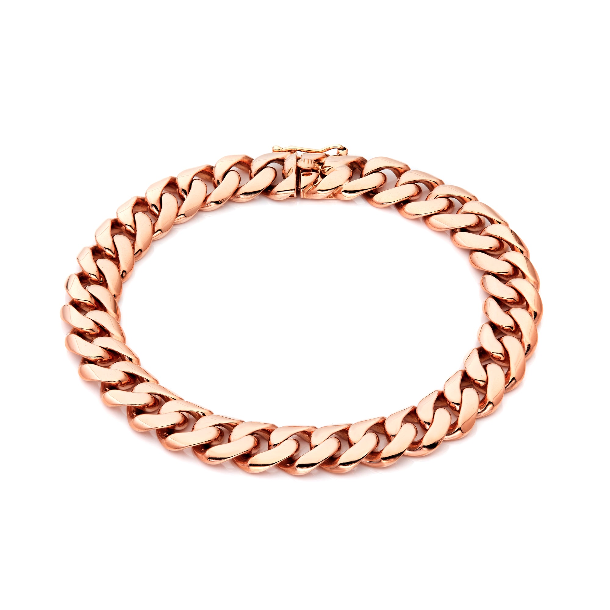 18kt Cuban Bracelet 10mm 55.6 G