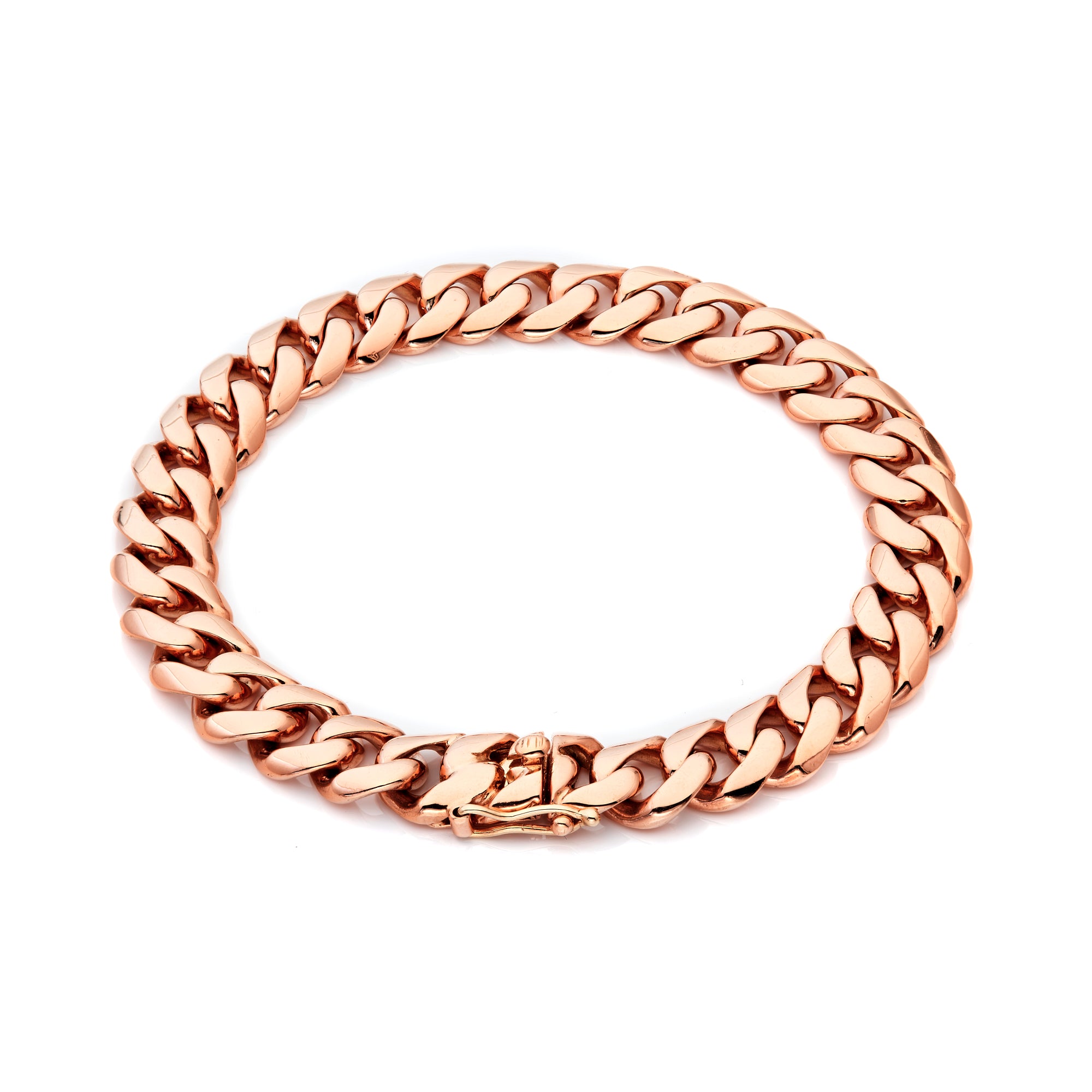 18kt Cuban Bracelet 10mm 55.6 G