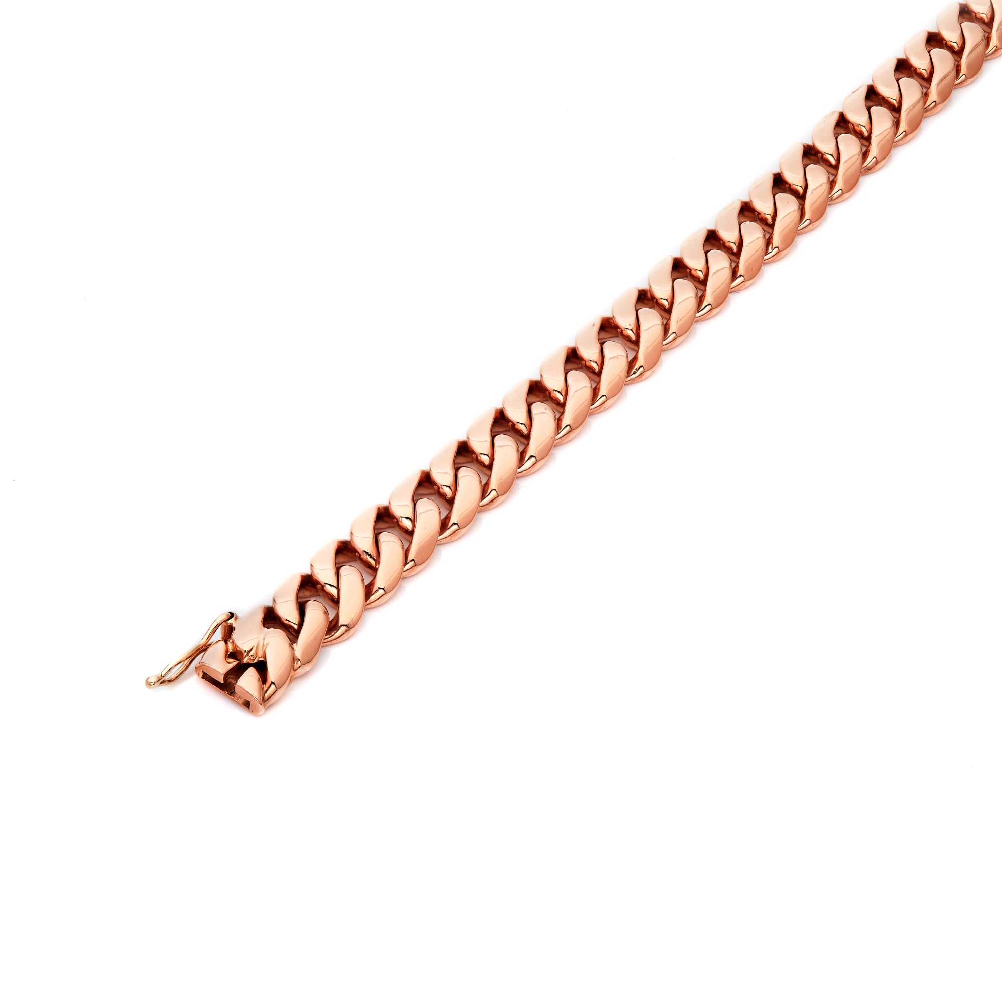 18kt Cuban Bracelet 10mm 55.6 G