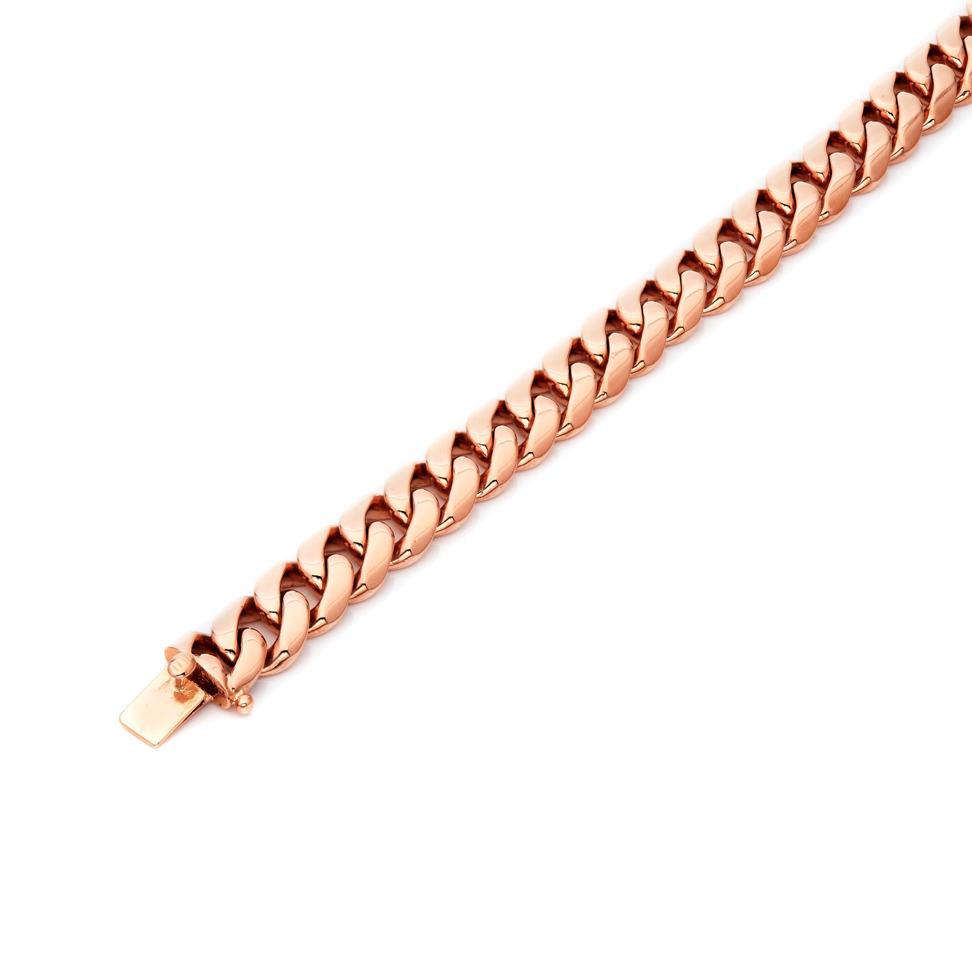 18kt Cuban Bracelet 10mm 55.6 G