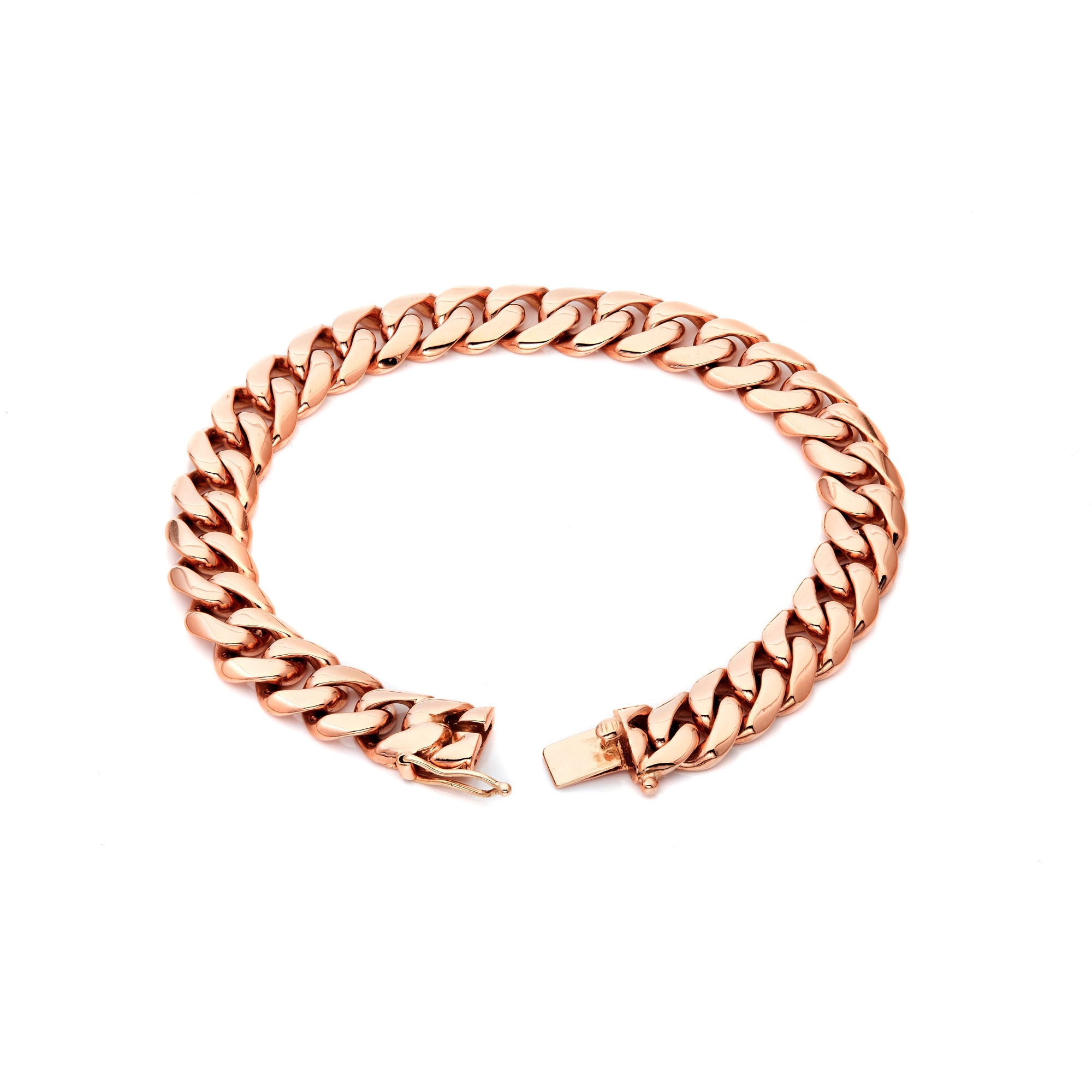 18kt Cuban Bracelet 10mm 55.6 G
