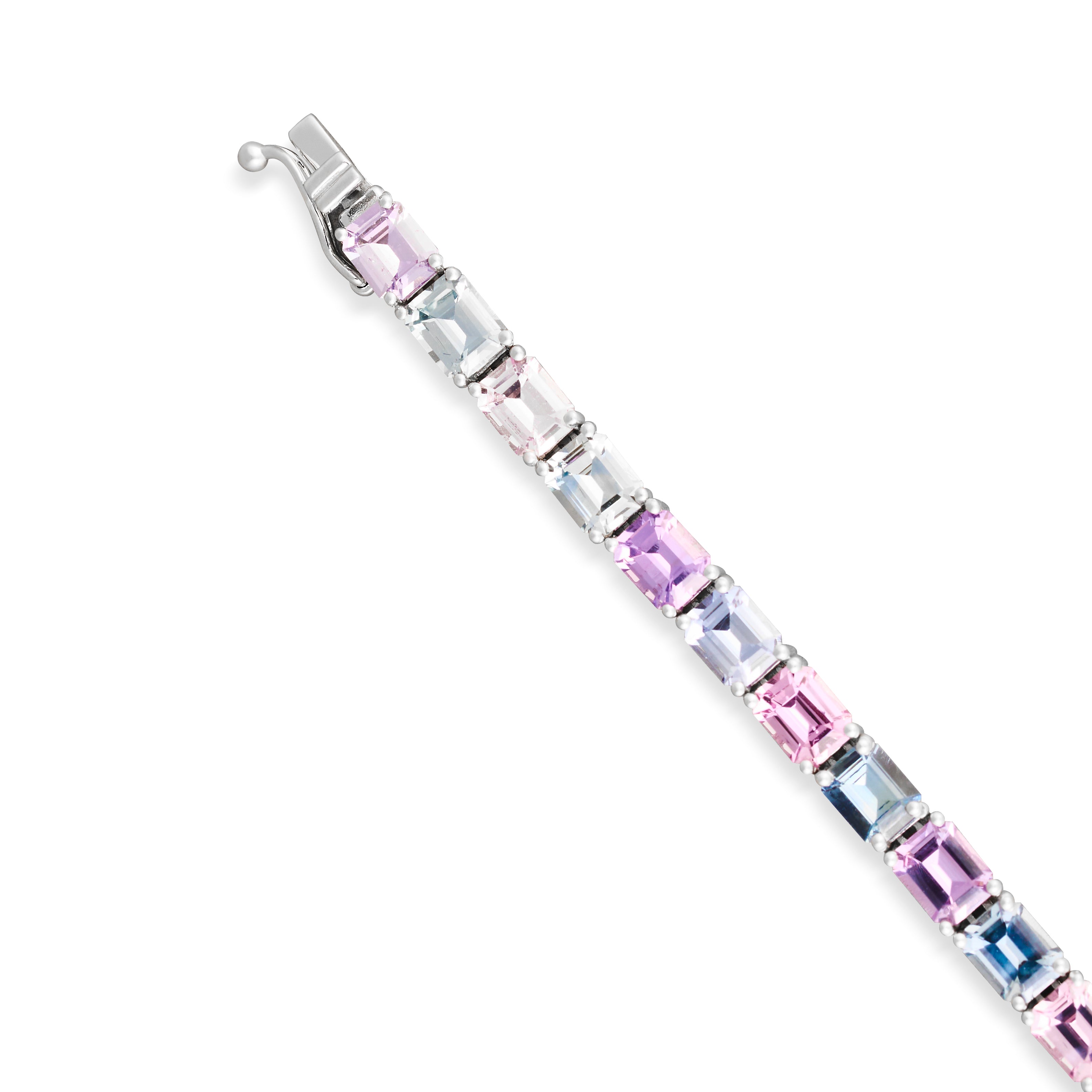 Emerald Cut Sapphire Bracelets