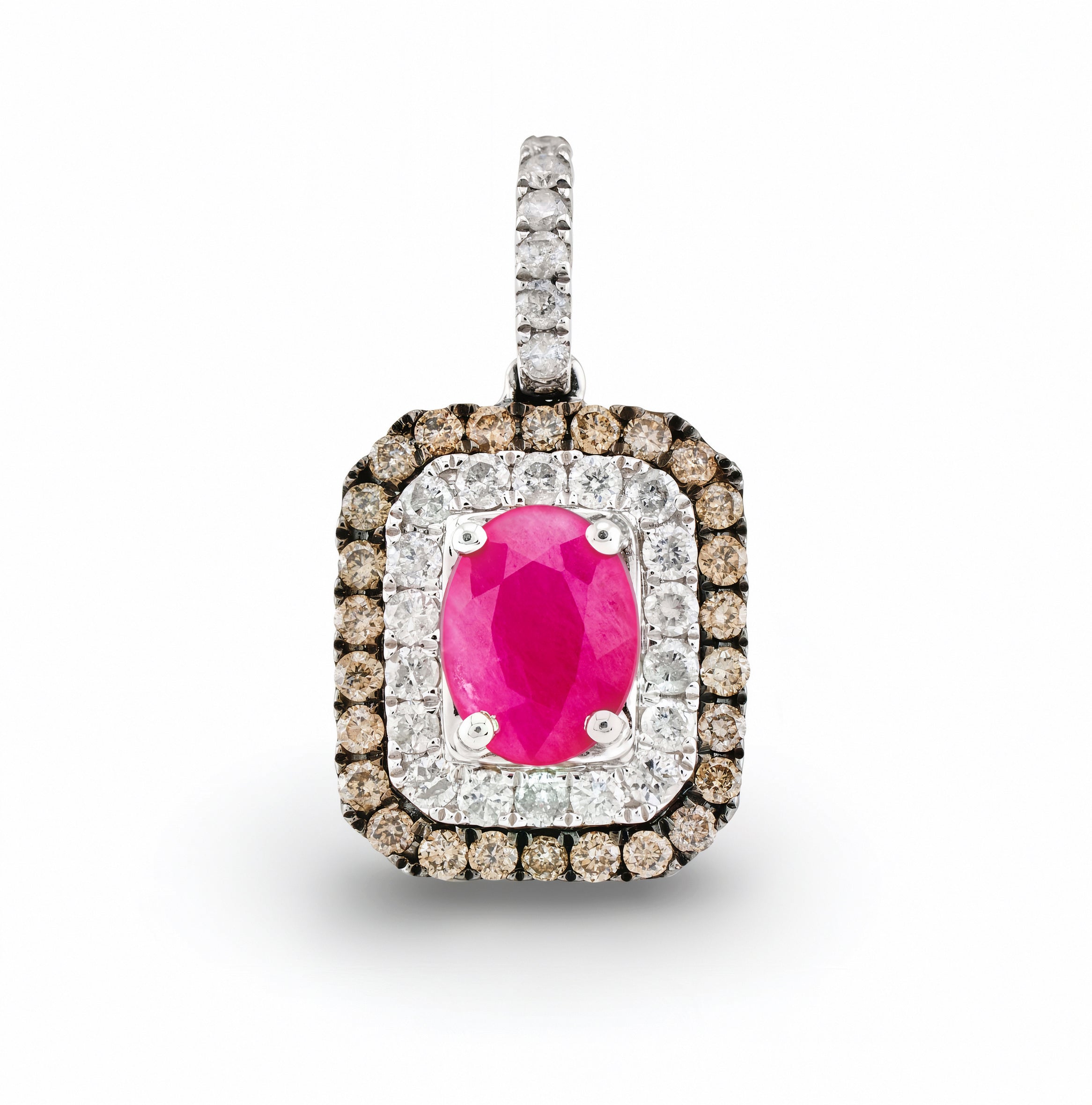 Diamond Ruby pendant
