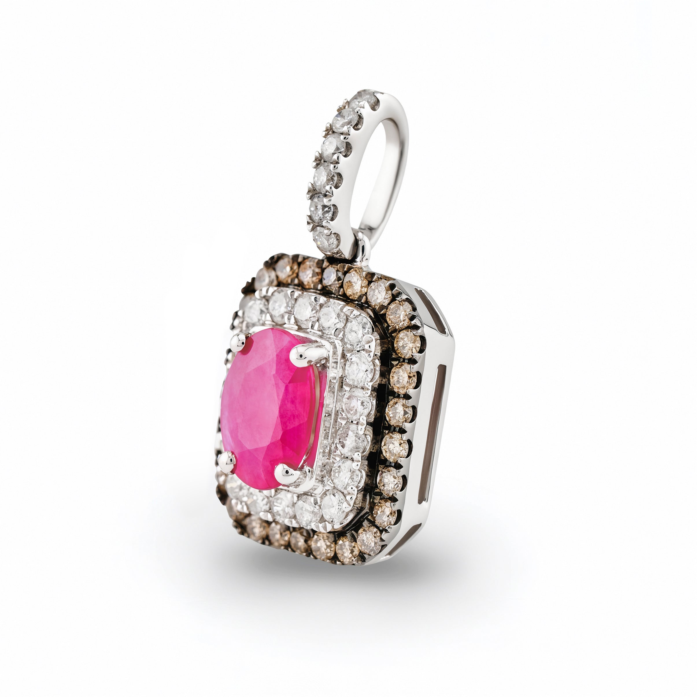 Diamond Ruby pendant