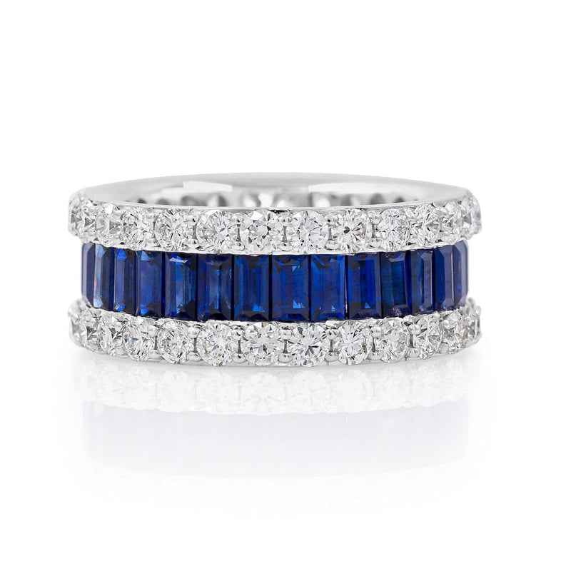 Sapphire Baguette Ring
