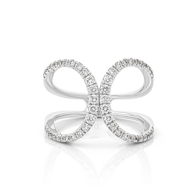 Diamond Loop Ring