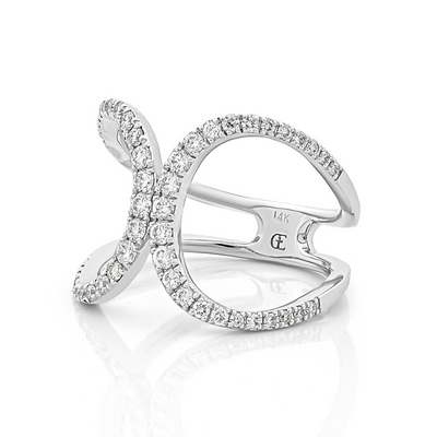 Diamond Loop Ring