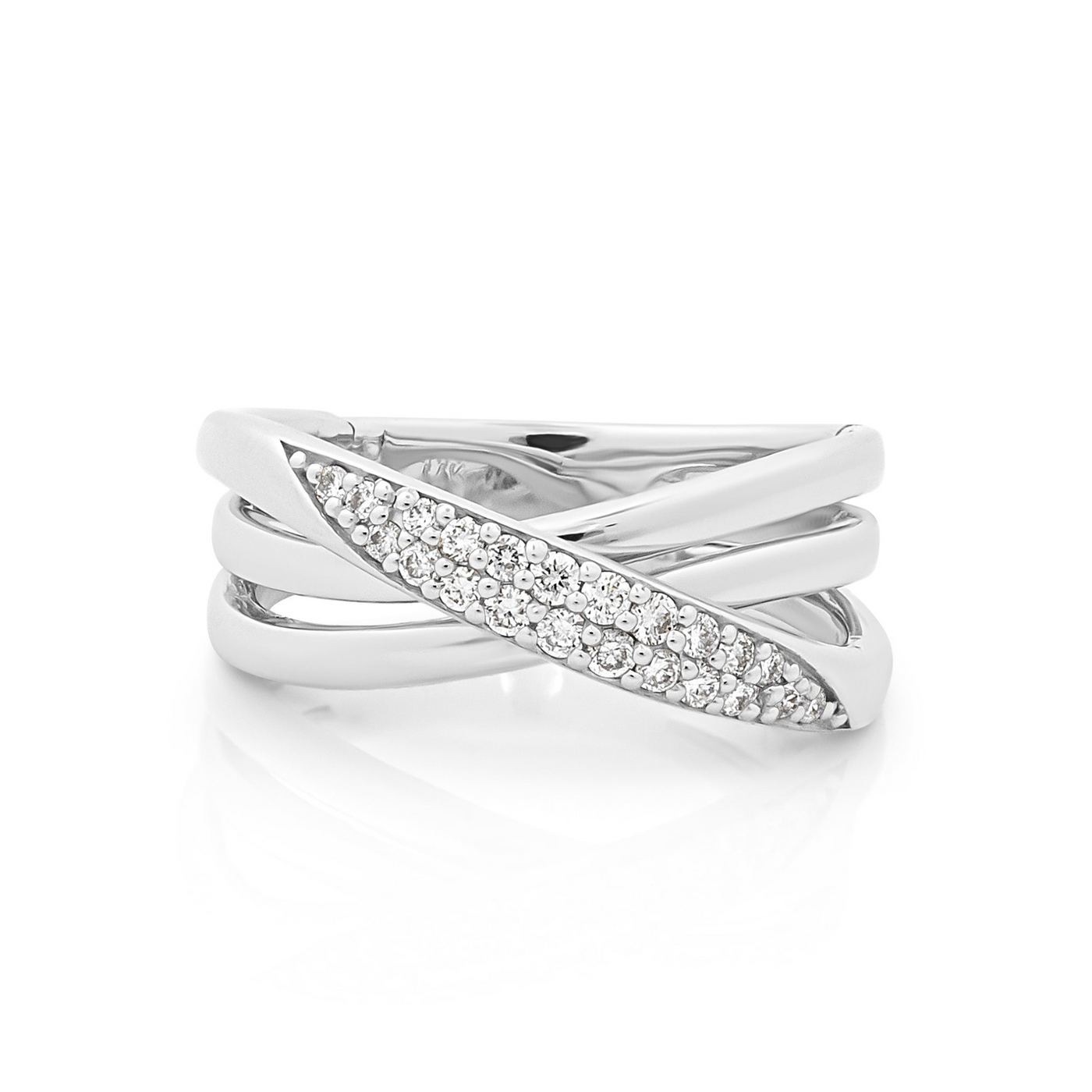 Diamond Twist Ring