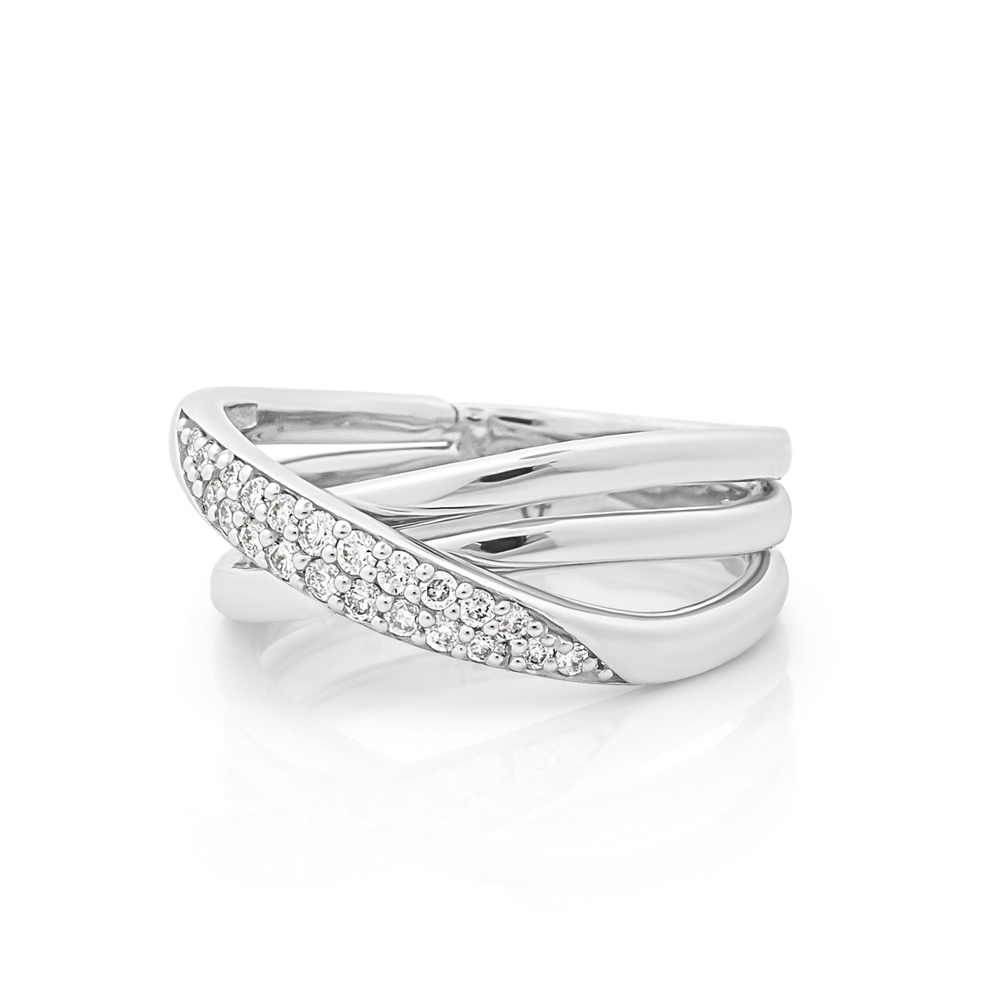 Diamond Twist Ring