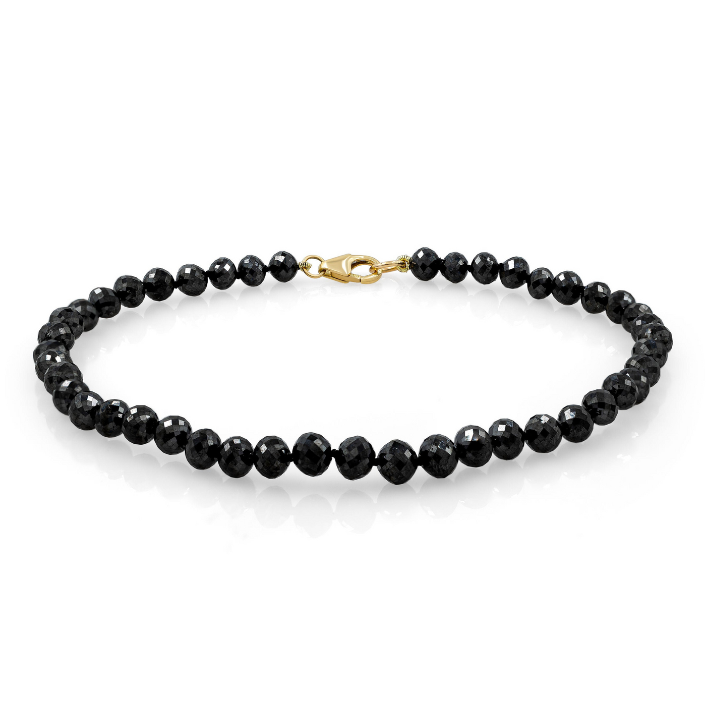 Black Diamond Briolette Bracelet