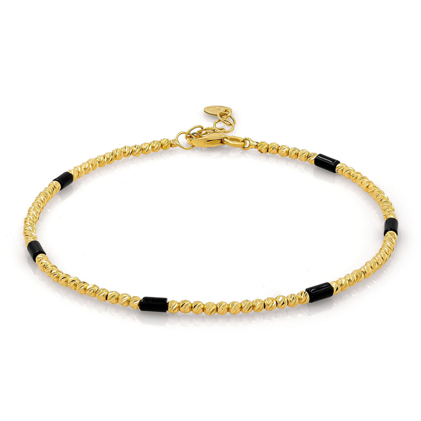 Black Onyx Bead Bracelet