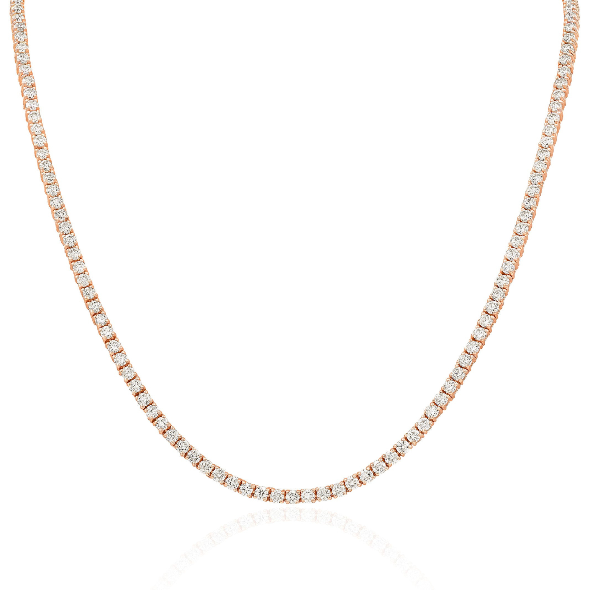 Rose Gold Tennis Chain