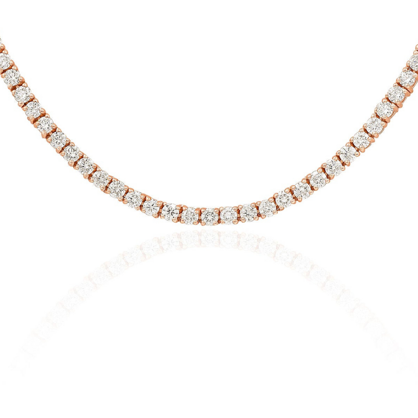 Rose Gold Tennis Chain