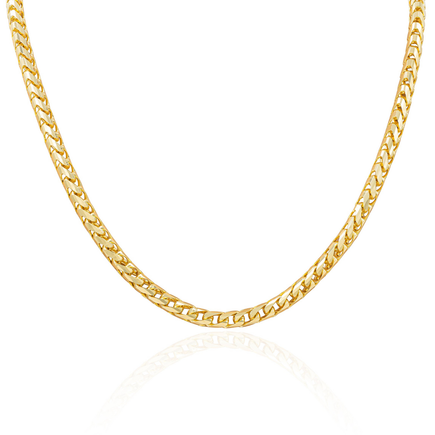 14kt yellow gold franco 1.6mm