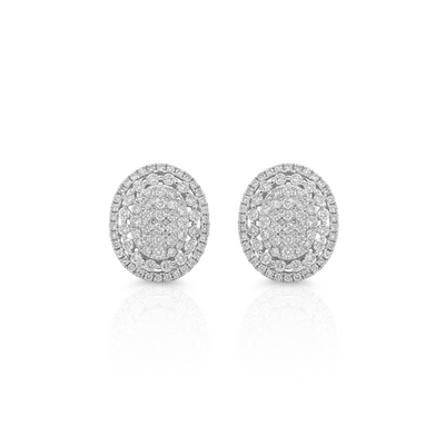 Oval Diamond Fancy Earrings