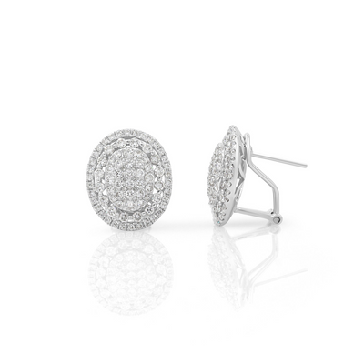 Oval Diamond Fancy Earrings