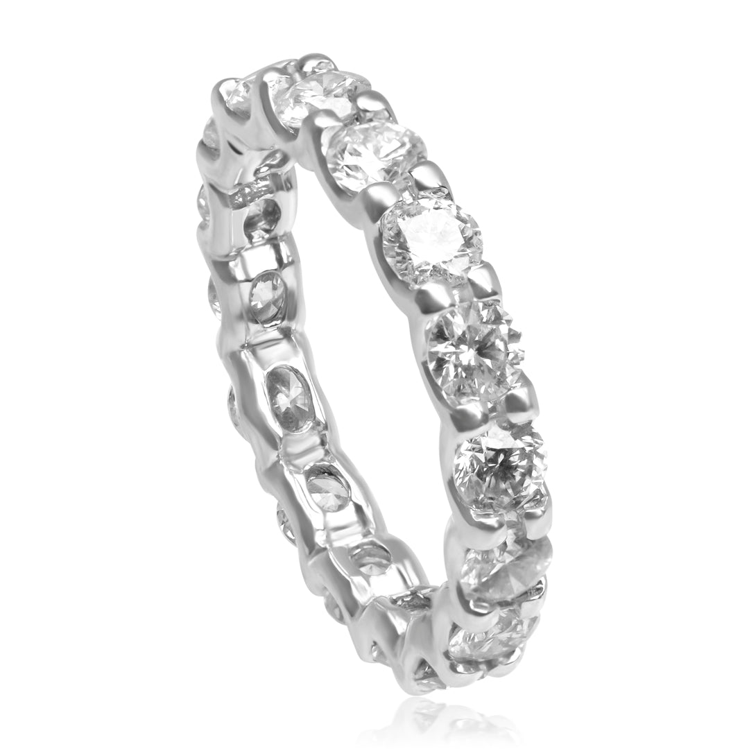 Timeless 2.5ct Diamond Eternity Band | GabbyElan Jewelry – Gabby Elan