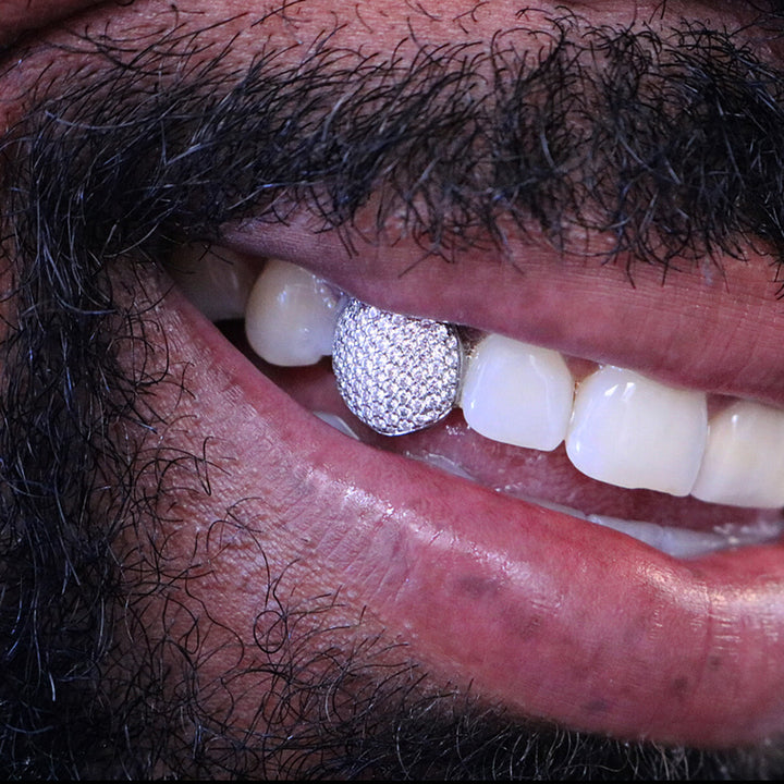 Jewelers Real Diamond Grillz Near Me Shop VS+ Diamond Fang Grillz