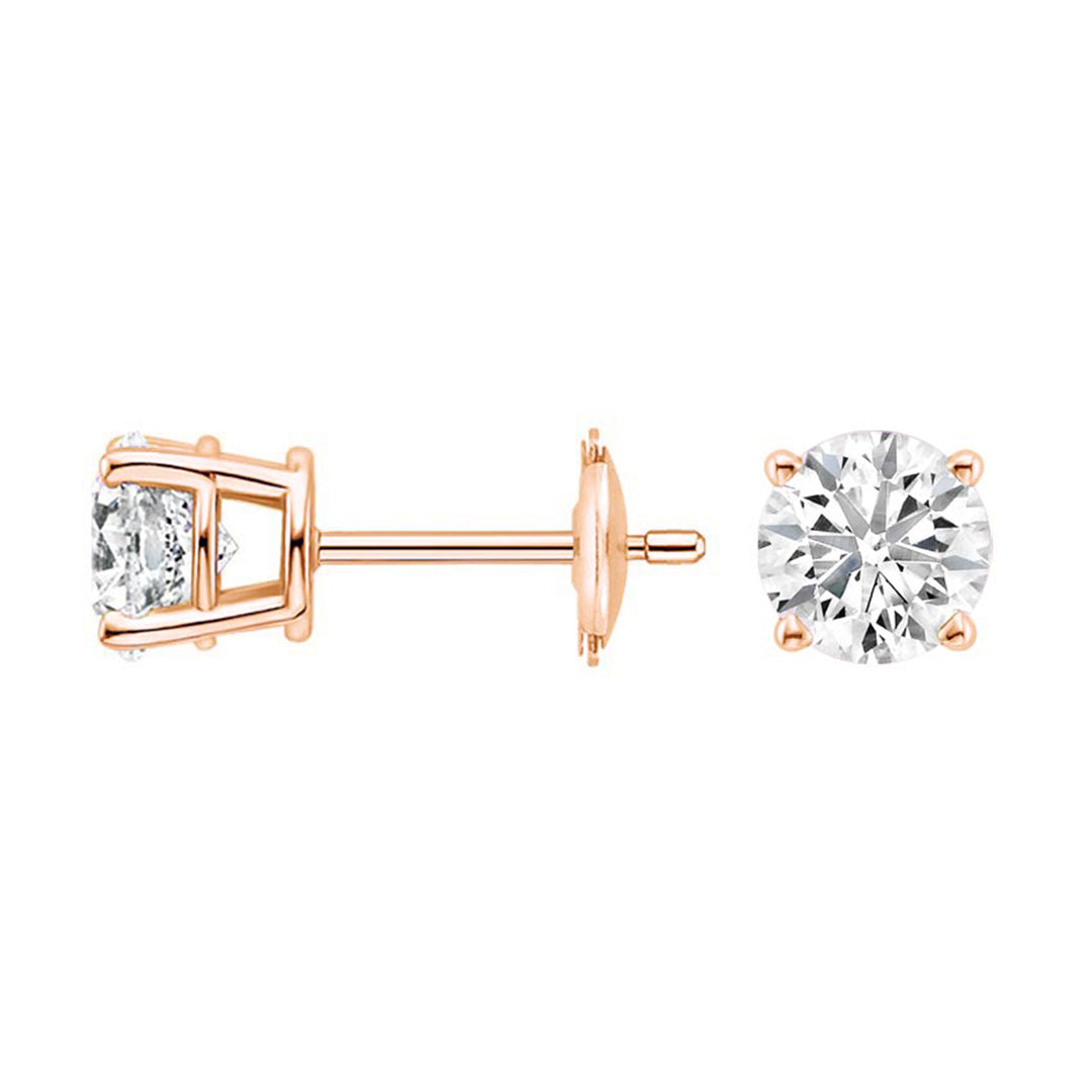 Diamond Stud Earrings