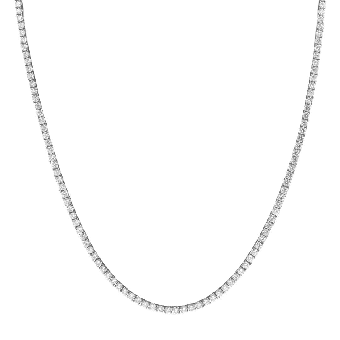 White diamond Tennis chain