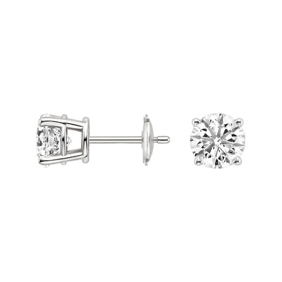 Diamond Stud Earrings