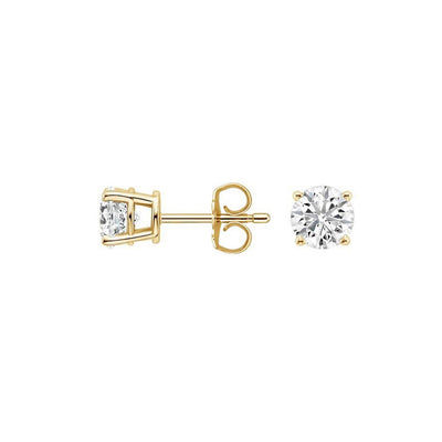 Diamond Stud Earrings