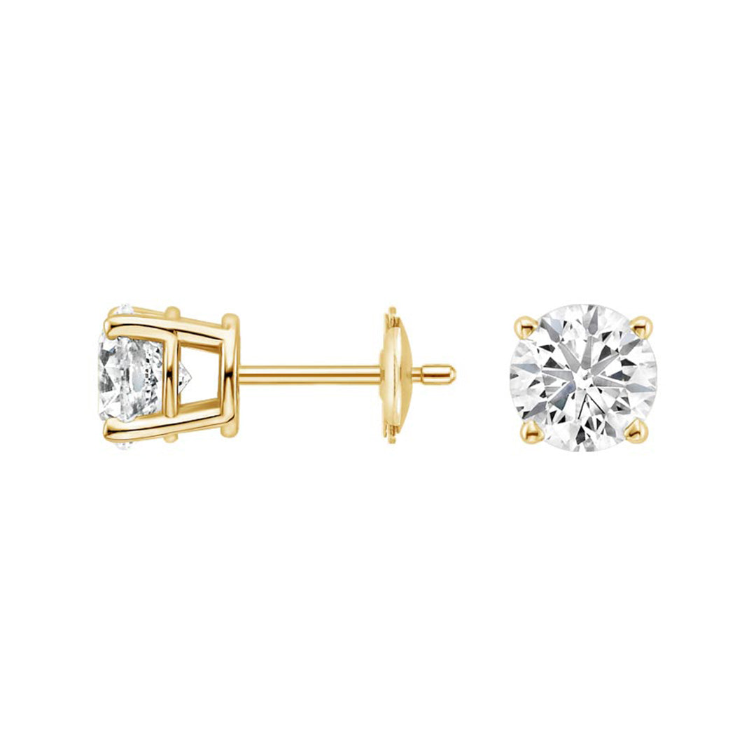 Diamond Stud Earrings