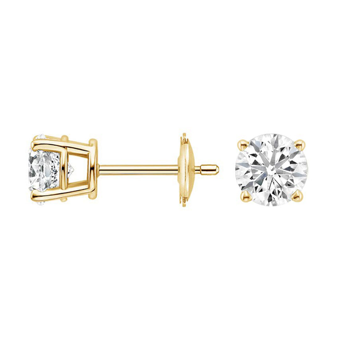 Diamond Stud Earrings